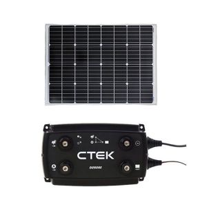 Adventure Kings 110w Fixed Solar Panel + CTEK D250SE DC/DC 20A Dual Battery System