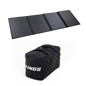 Adventure Kings 120W Portable Solar Blanket + 40L Duffle Bag 
