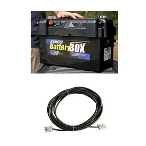 Adventure Kings Maxi Battery Box + 10m Lead For Solar Panel Extension