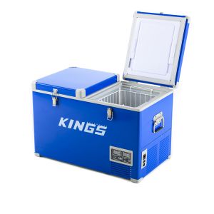 Kings 70L Portable Fridge & Freezer | Dual Zone | SECOP Compressor | 12v/24v/240v | -18c to +10c