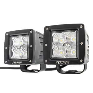 Kings 3” Work Lights (Pair) | Fitted with OSRAM LEDs | 2,510 lumens | IP68 Rated