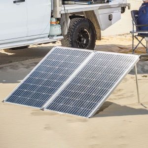 250W Portable Solar Panel incl regulator - Camp-Ready Bush Power | Adventure Kings