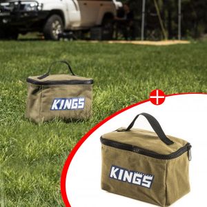 2x Adventure Kings Toiletry Canvas Bag
