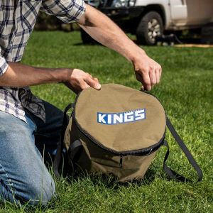 Kings Camp Oven 400GSM Canvas Bag | Suits Bedourie & Aussie Ovens | Heavy Duty