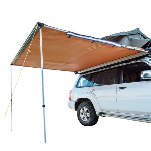 Kings 2.5x2.5m Awning w/LED Light | Suits All Vehicles | UPF50+ | Inc. Mounting Kit