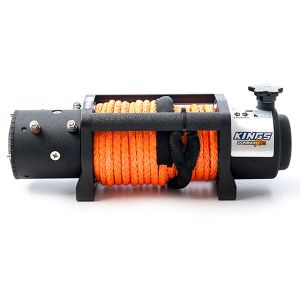 Kings Domin8r X 12,000lb Winch | 7.2hp motor | 218:1 Ratio | 26m Synthetic Rope | Wired Controller
