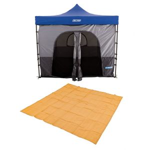 Adventure Kings Gazebo Tent + Illuminator 4 Bar Camp Light Kit