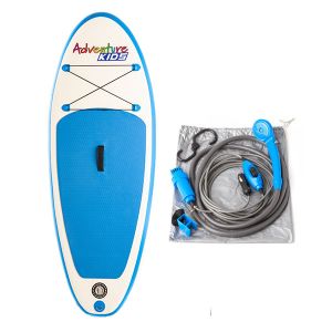 Kids Inflatable Stand-Up Paddle Board + Adventure Kings Portable Shower Kit