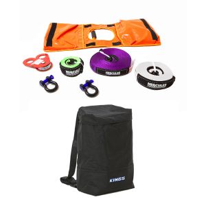 Hercules Essential Nylon Recovery Kit + Adventure Kings Dirty Gear Bag