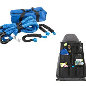 Rope & Soft Shackle Recovery Kit + Kings Premium 48L Dirty Gear Bag