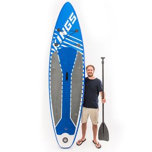 Kings Inflatable Stand-Up Paddle Board | 10ft 6in | HUGE 150kg rating | Inc. paddle & more