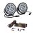 Adventure Kings Domin8r Xtreme 7” LED Driving Lights (Pair) + Spotlight Wiring Harness